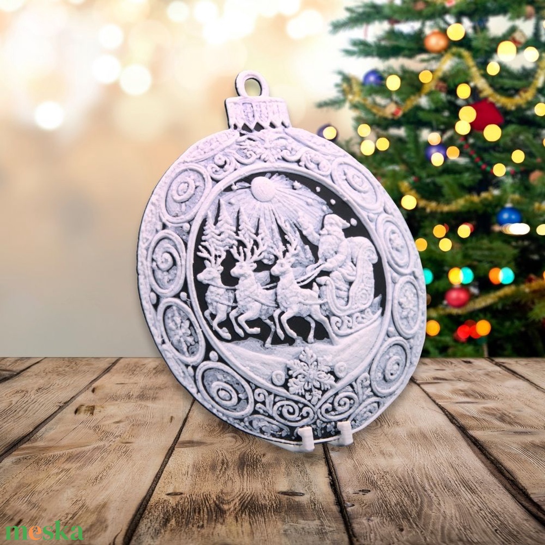 A Karácsony Hírnöke � Hueforge karácsonyfadísz - karácsony - karácsonyi lakásdekoráció - karácsonyfadíszek - Meska.hu