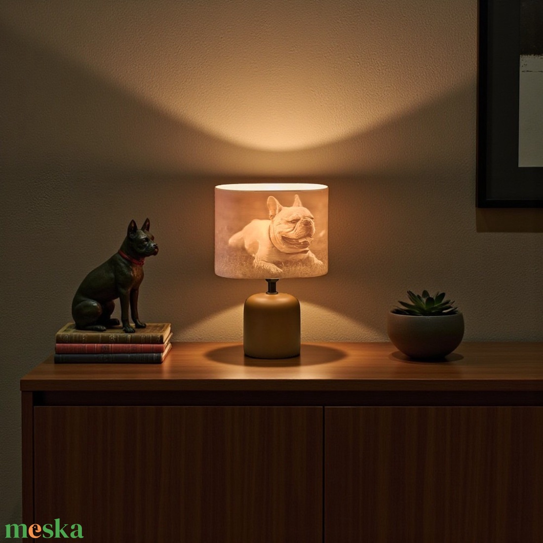 Daphni egyedi fényképes lámpa - panoráma - otthon & életmód - lámpa - asztali lámpa - Meska.hu