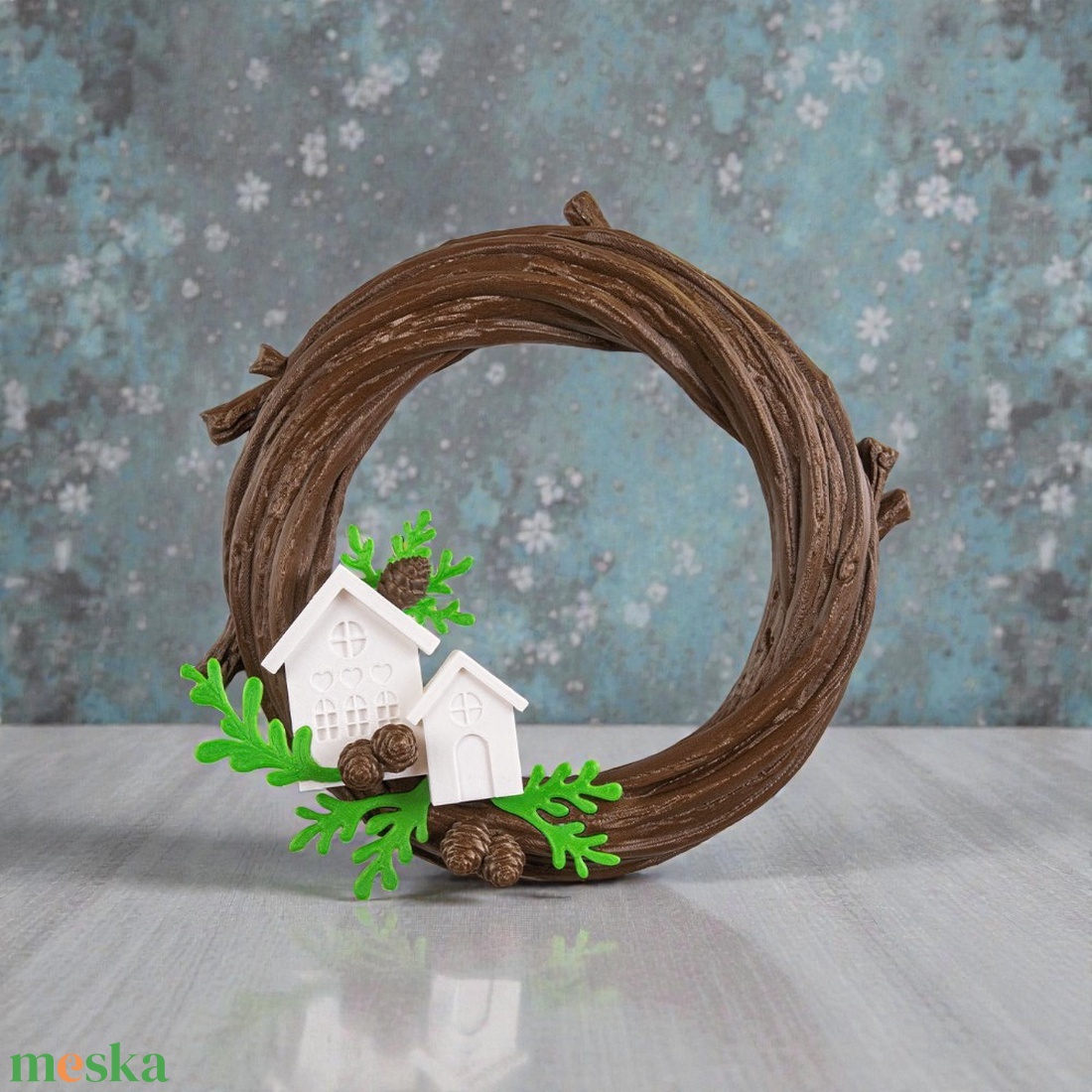 Mesebeli Karácsony Ajtódísz - karácsony - karácsonyi lakásdekoráció - karácsonyi ajtódíszek - Meska.hu