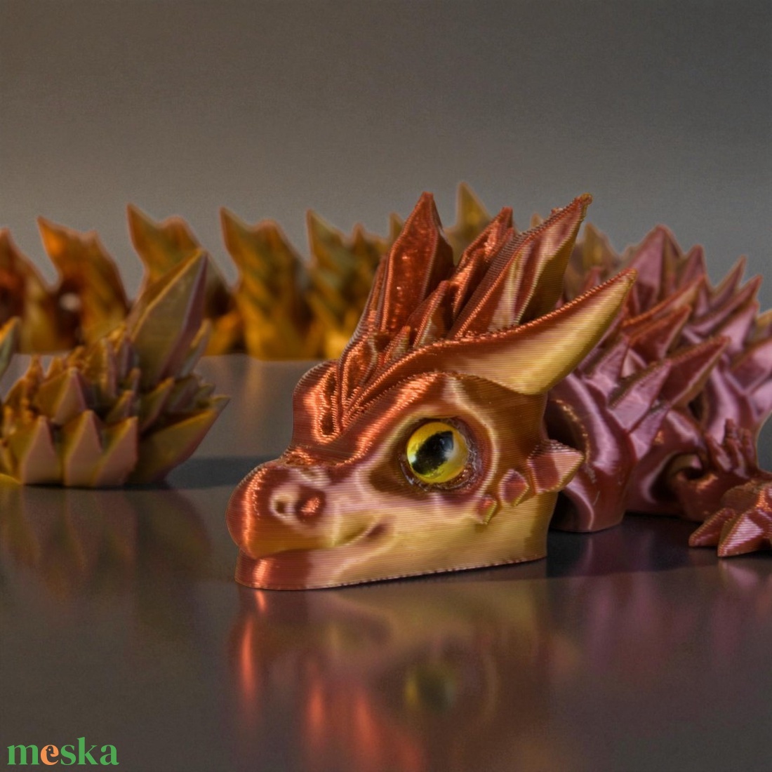 Kristálysárkány - játék & sport - plüssállat & játékfigura - más figura - Meska.hu