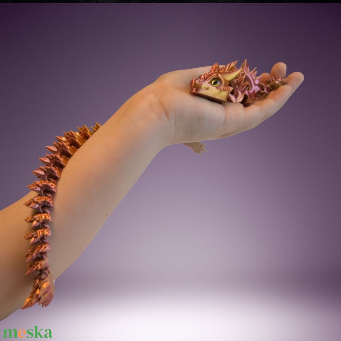 Kristálysárkány - játék & sport - plüssállat & játékfigura - más figura - Meska.hu