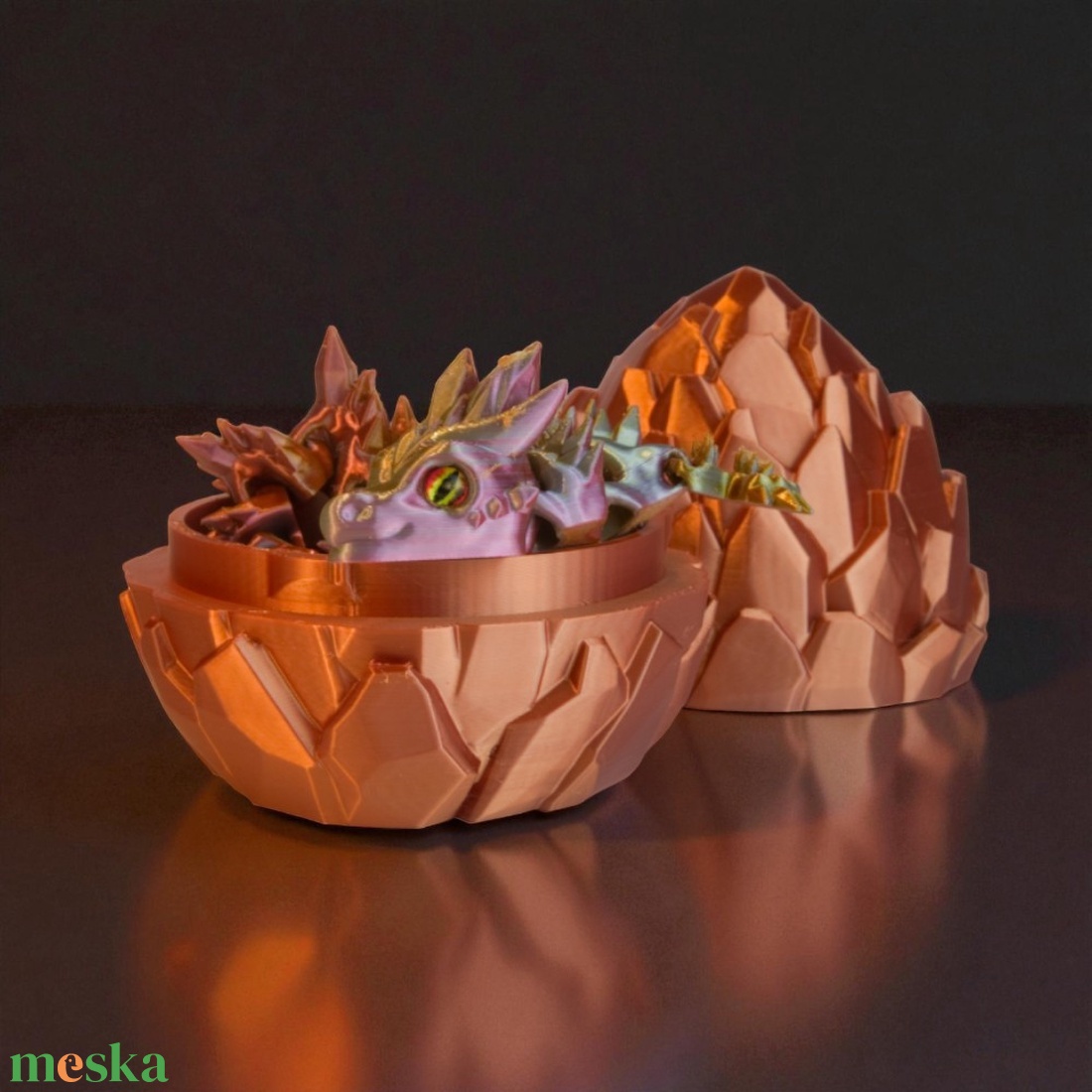 Kristálysárkány - játék & sport - plüssállat & játékfigura - más figura - Meska.hu