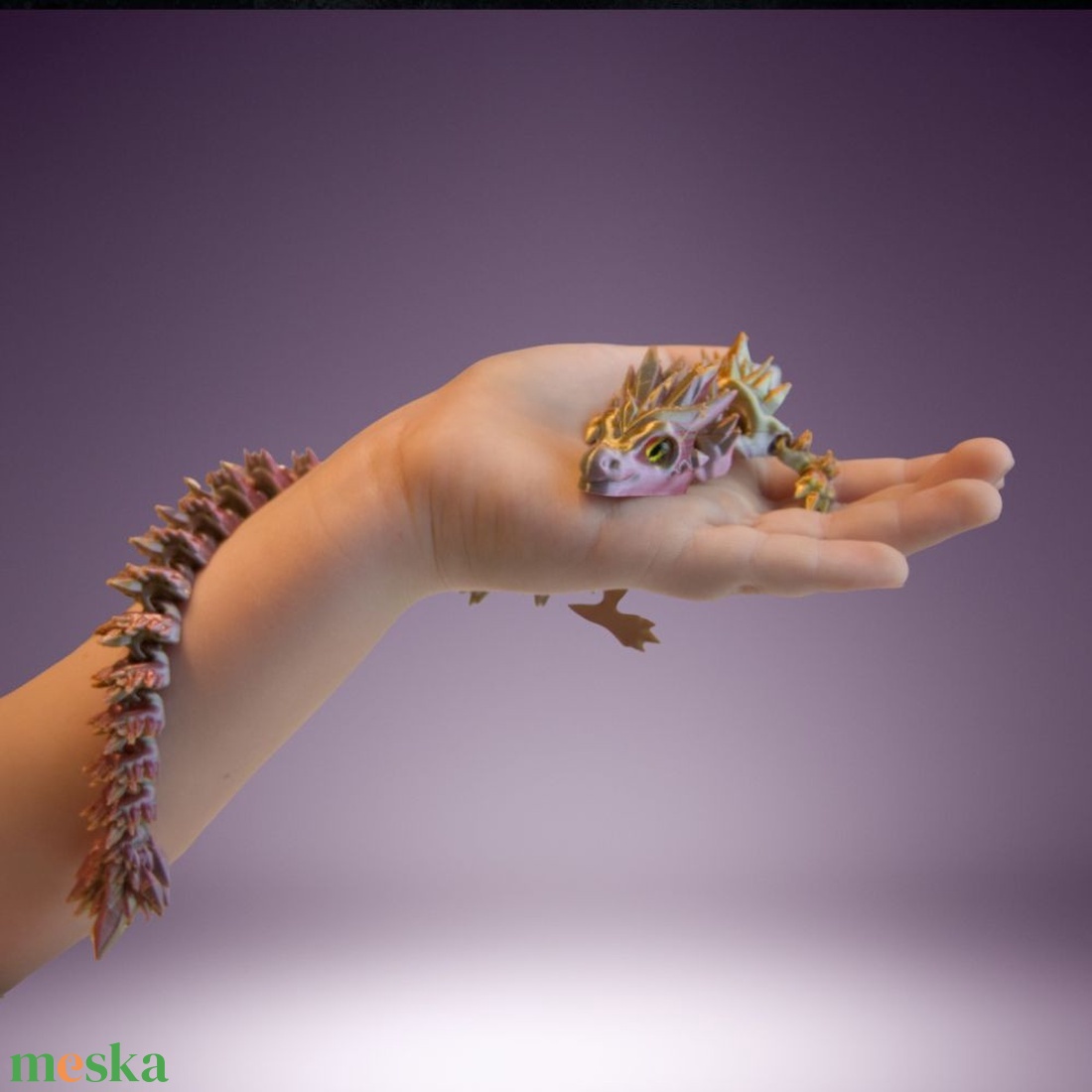 Kristálysárkány - játék & sport - plüssállat & játékfigura - más figura - Meska.hu