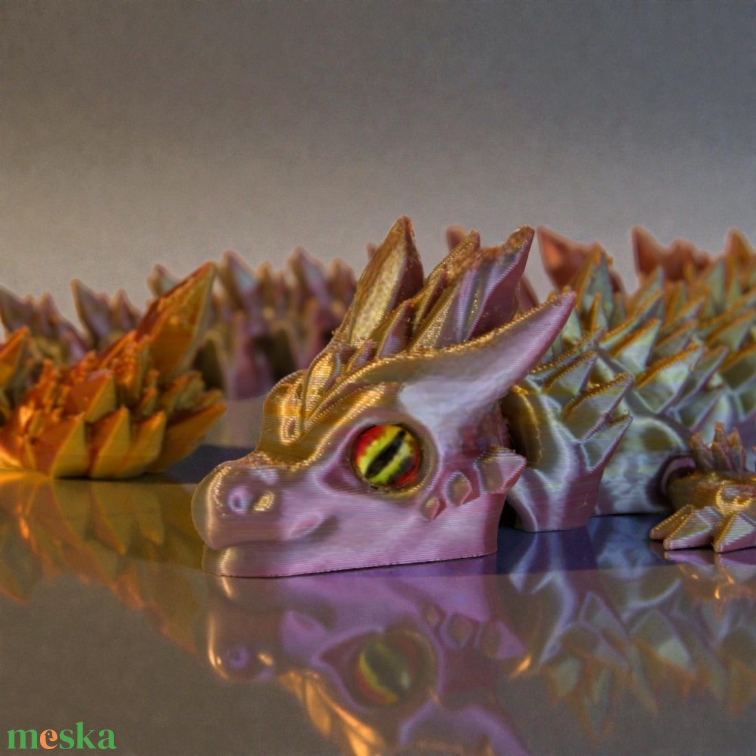 Kristálysárkány - játék & sport - plüssállat & játékfigura - más figura - Meska.hu