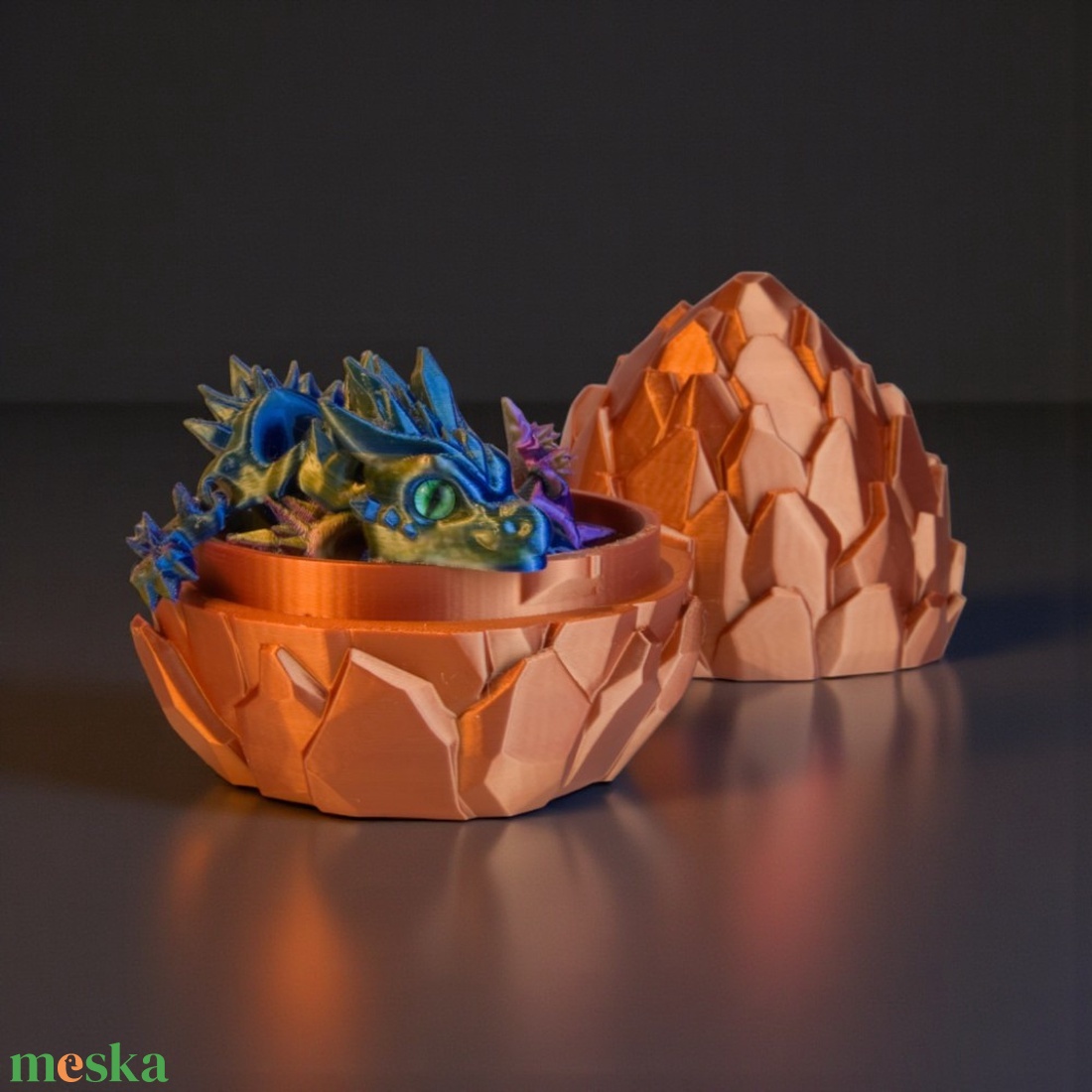 Kristálysárkány - játék & sport - plüssállat & játékfigura - más figura - Meska.hu