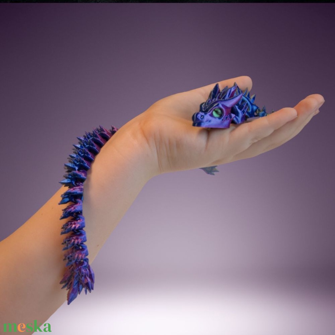 Kristálysárkány - játék & sport - plüssállat & játékfigura - más figura - Meska.hu