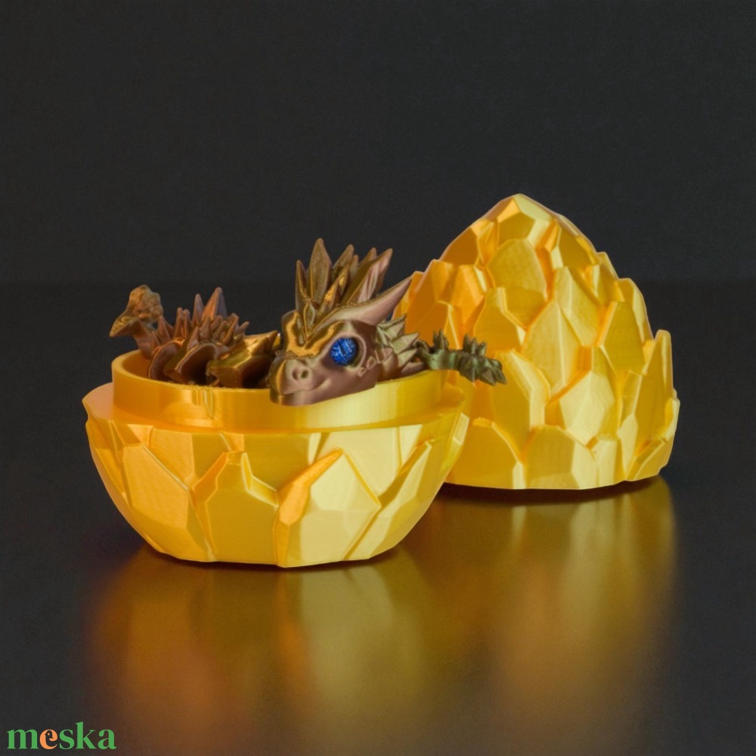 Kristálysárkány - játék & sport - plüssállat & játékfigura - más figura - Meska.hu