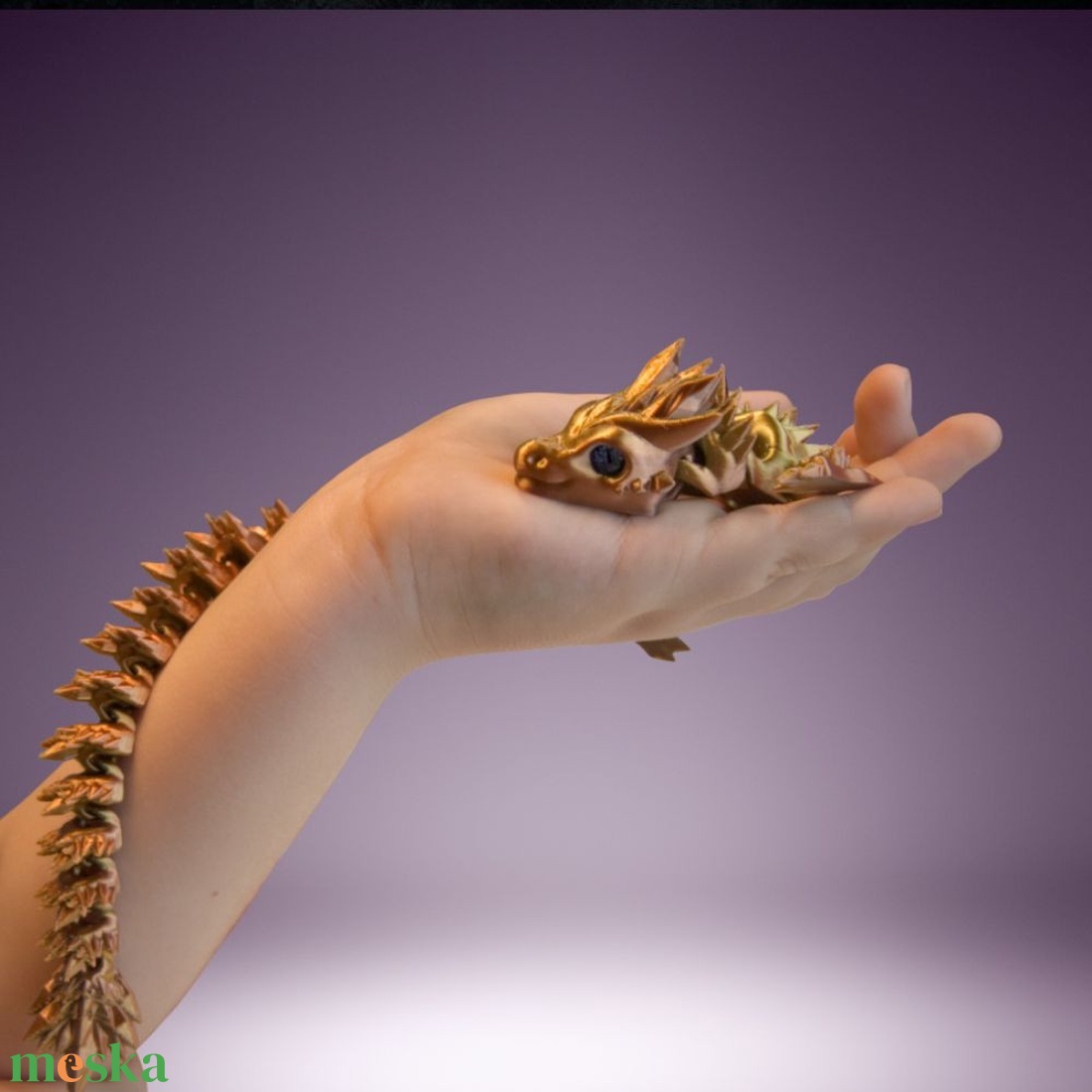 Kristálysárkány - játék & sport - plüssállat & játékfigura - más figura - Meska.hu