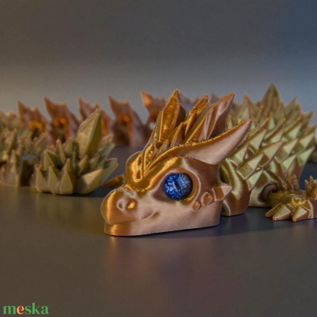 Kristálysárkány - játék & sport - plüssállat & játékfigura - más figura - Meska.hu