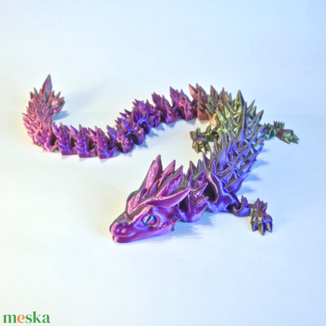 Kristálysárkány - játék & sport - plüssállat & játékfigura - más figura - Meska.hu