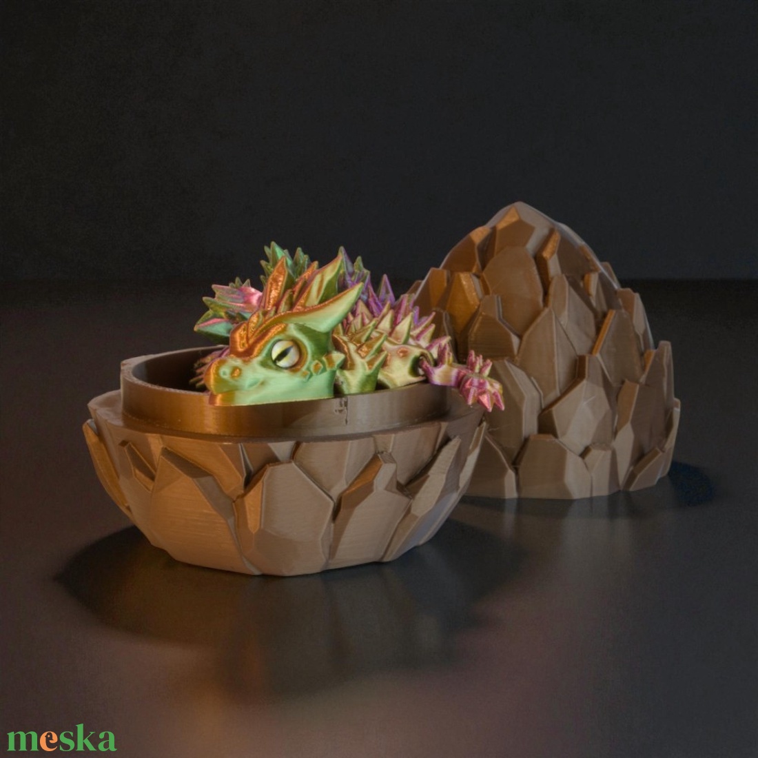 Kristálysárkány - játék & sport - plüssállat & játékfigura - más figura - Meska.hu