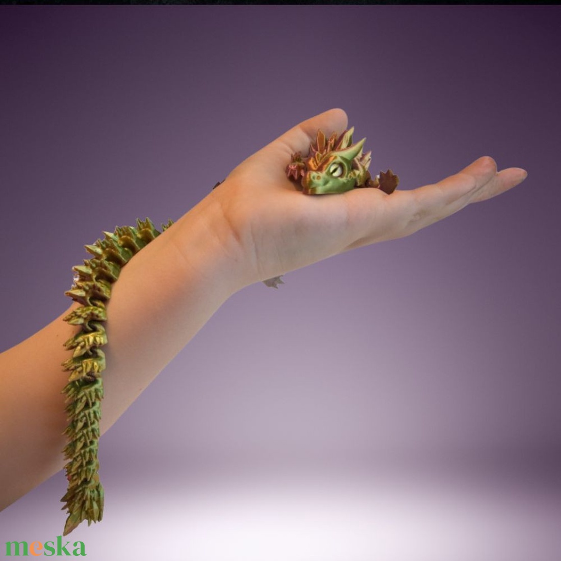 Kristálysárkány - játék & sport - plüssállat & játékfigura - más figura - Meska.hu