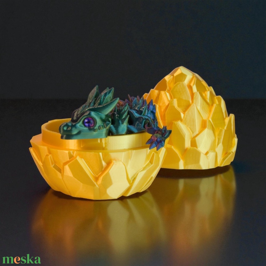 Kristálysárkány - játék & sport - plüssállat & játékfigura - más figura - Meska.hu