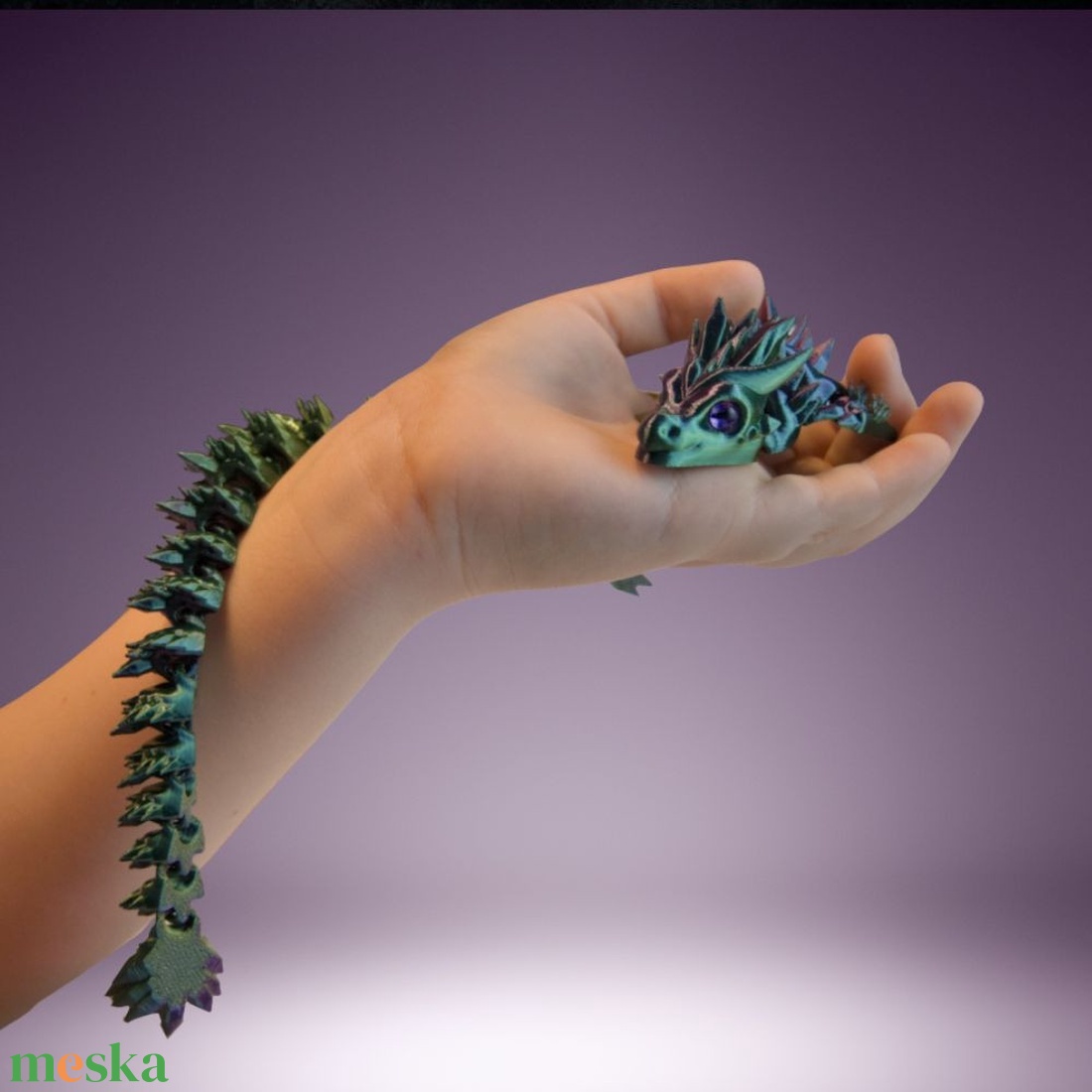 Kristálysárkány - játék & sport - plüssállat & játékfigura - más figura - Meska.hu