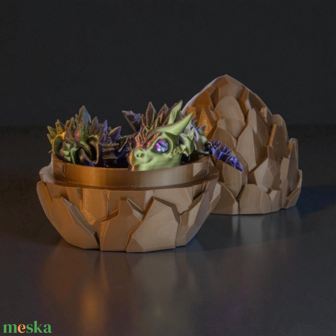 Kristálysárkány - játék & sport - plüssállat & játékfigura - más figura - Meska.hu