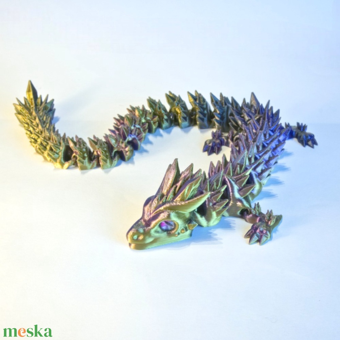 Kristálysárkány - játék & sport - plüssállat & játékfigura - más figura - Meska.hu