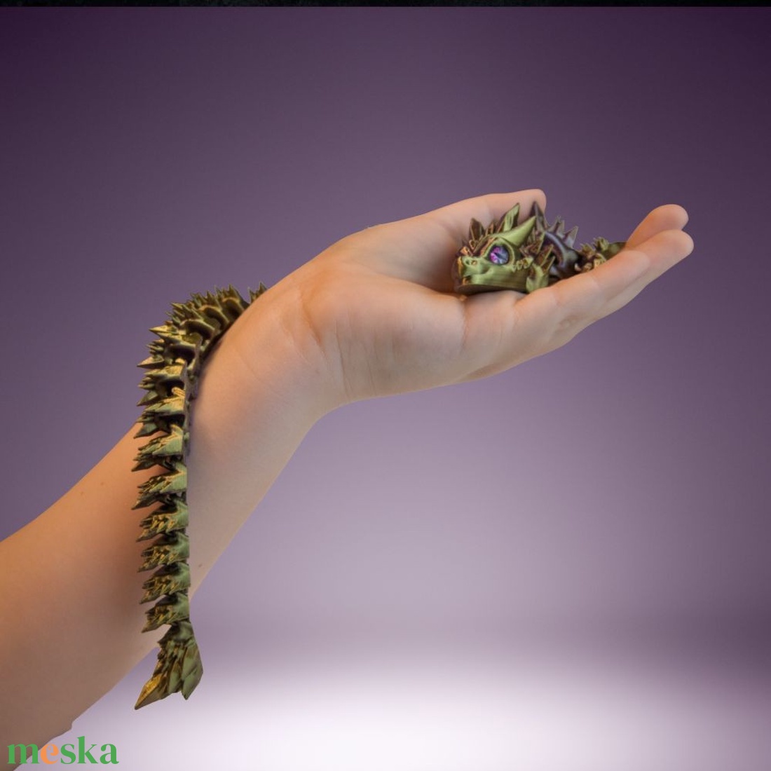 Kristálysárkány - játék & sport - plüssállat & játékfigura - más figura - Meska.hu