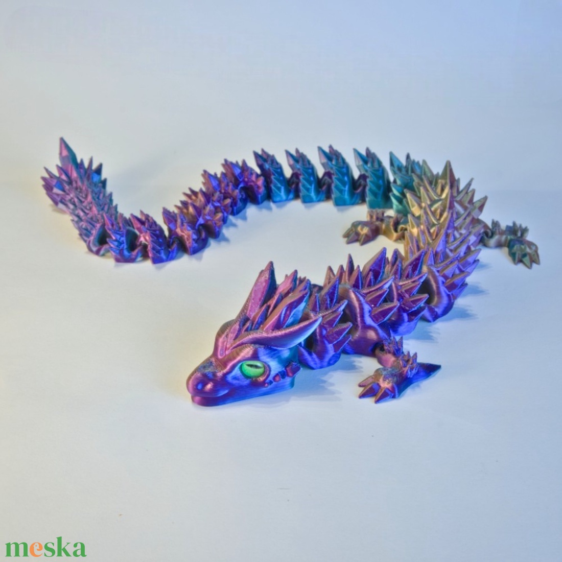 Kristálysárkány - játék & sport - plüssállat & játékfigura - más figura - Meska.hu