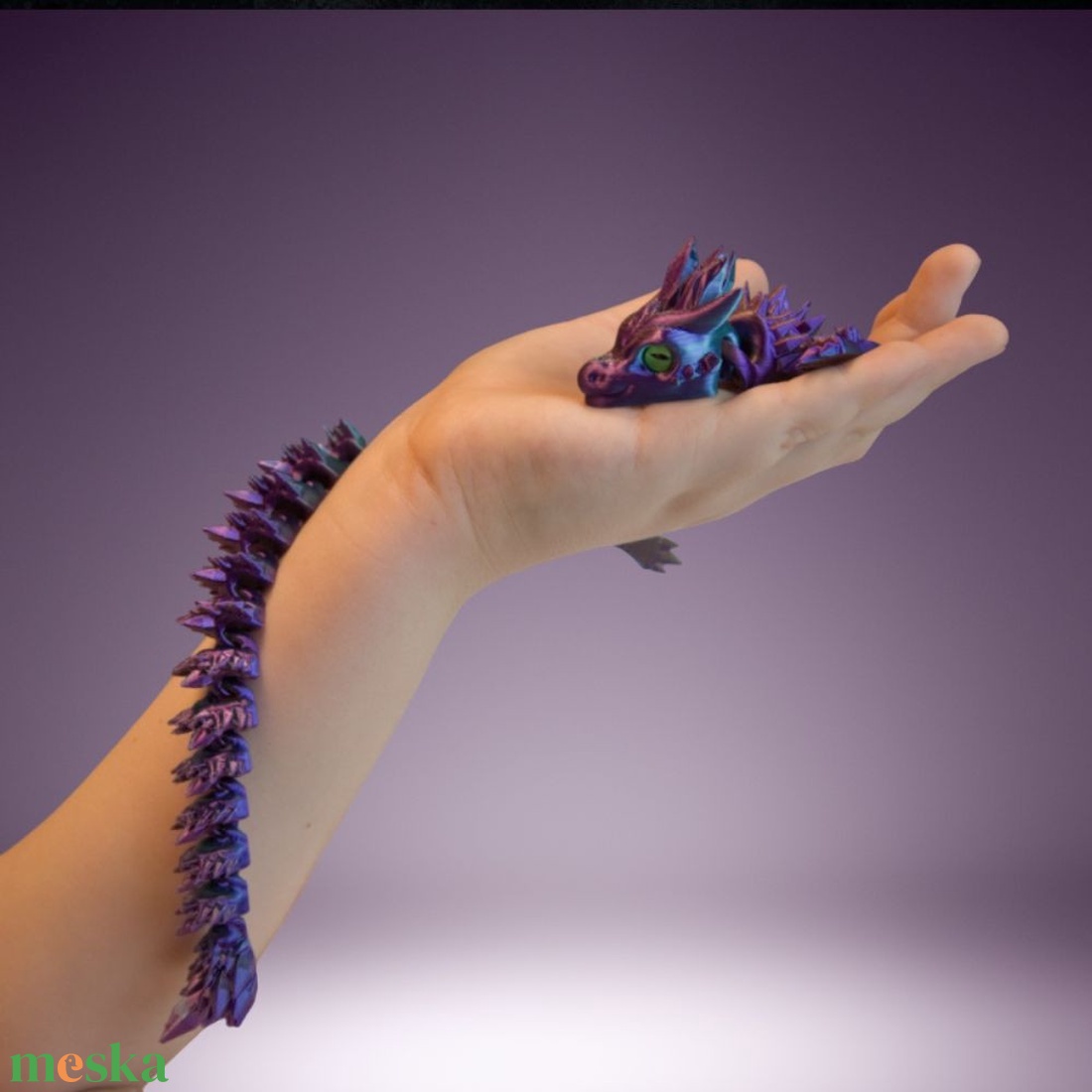 Kristálysárkány - játék & sport - plüssállat & játékfigura - más figura - Meska.hu