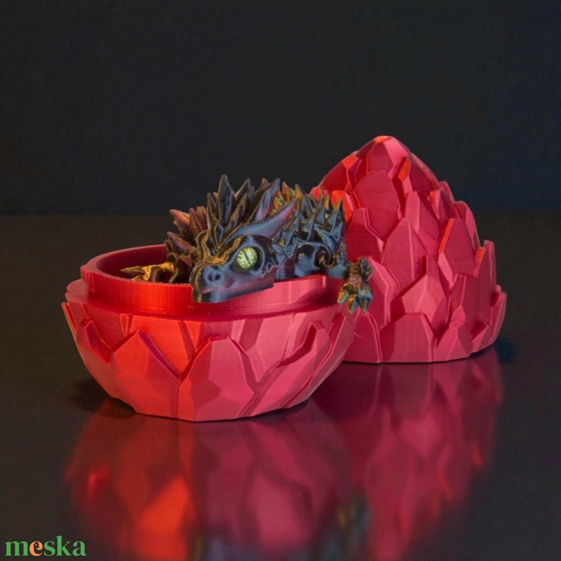 Kristálysárkány - játék & sport - plüssállat & játékfigura - más figura - Meska.hu