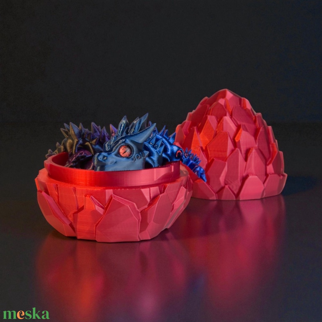 Kristálysárkány - játék & sport - plüssállat & játékfigura - más figura - Meska.hu