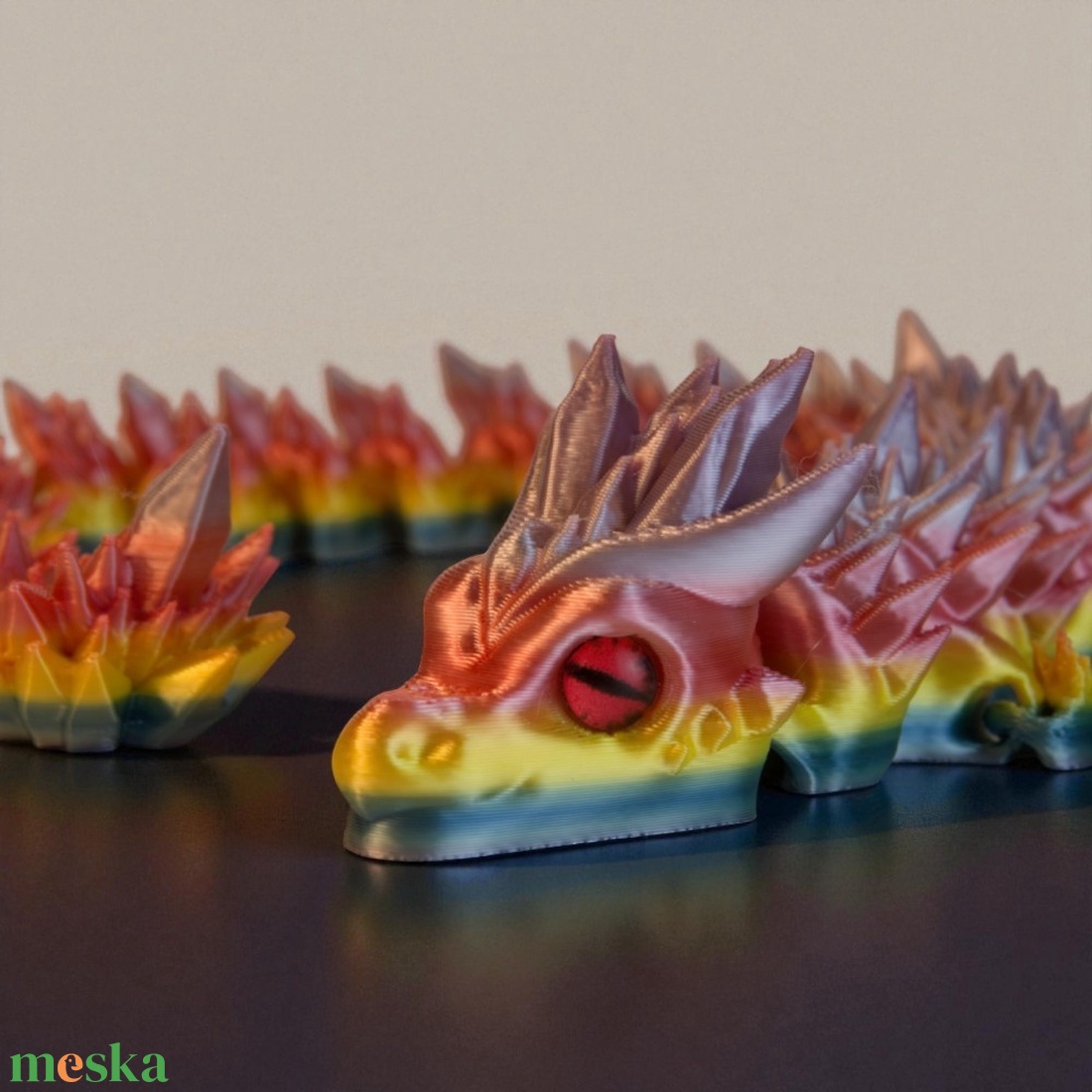 Kristálysárkány - játék & sport - plüssállat & játékfigura - más figura - Meska.hu