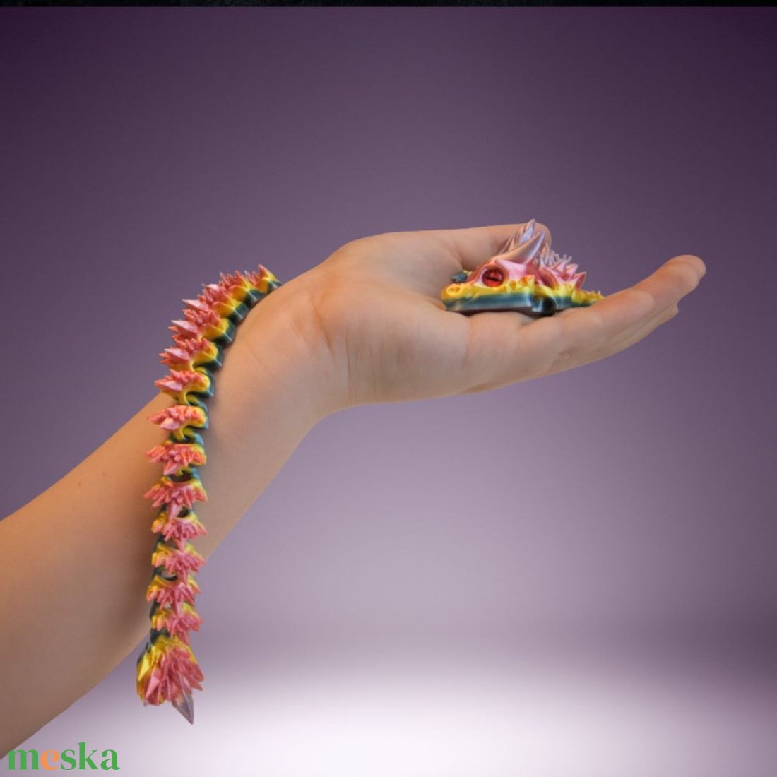 Kristálysárkány - játék & sport - plüssállat & játékfigura - más figura - Meska.hu