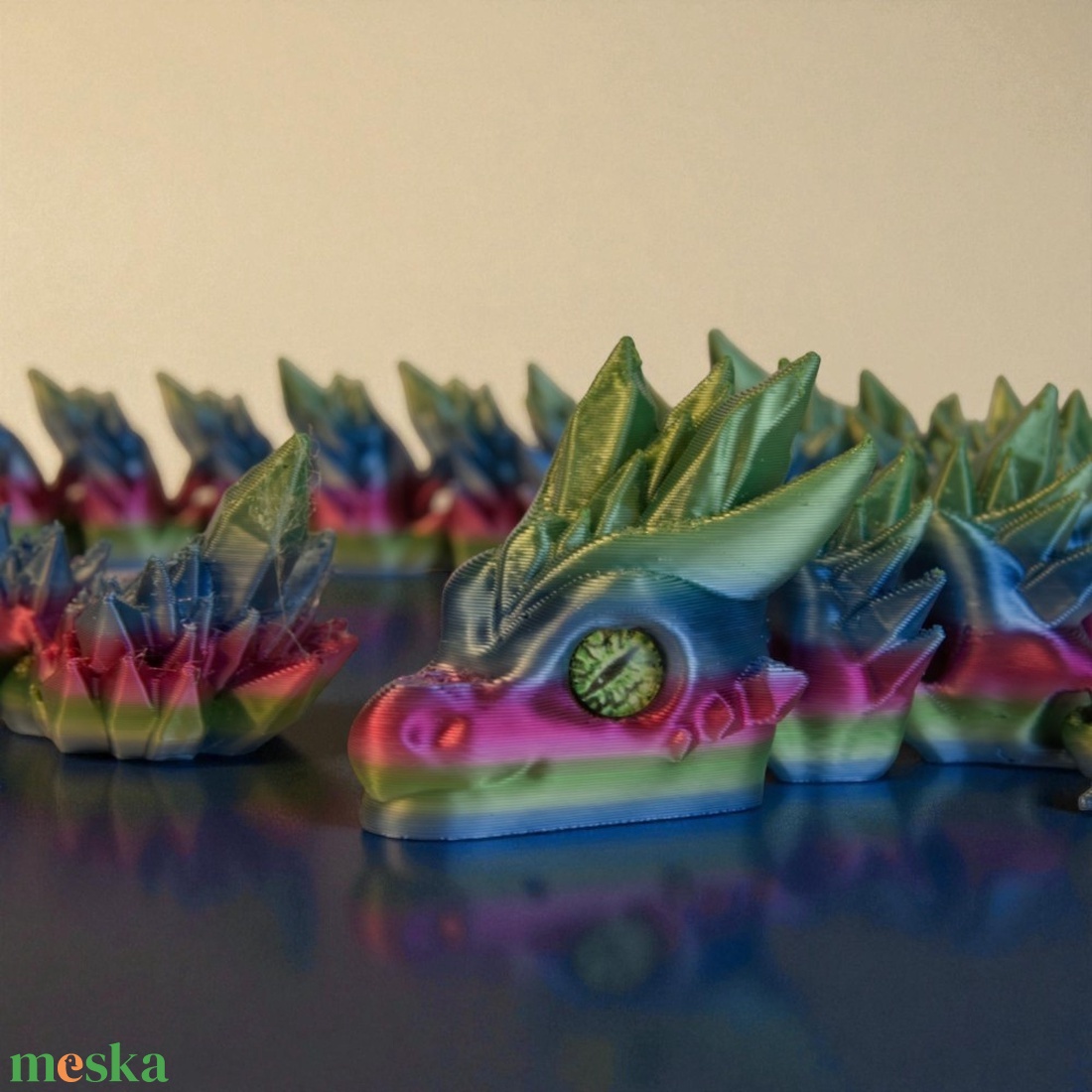 Kristálysárkány - játék & sport - plüssállat & játékfigura - más figura - Meska.hu