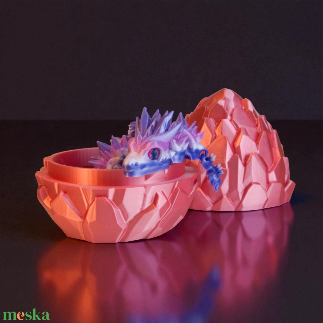 Kristálysárkány - játék & sport - plüssállat & játékfigura - más figura - Meska.hu