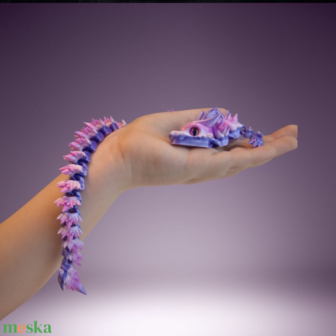 Kristálysárkány - játék & sport - plüssállat & játékfigura - más figura - Meska.hu