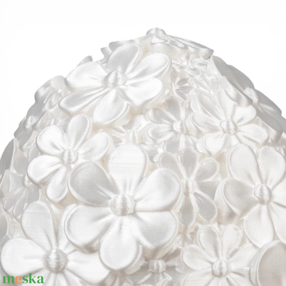 Százszorszép Virágos Tojás � Elegáns Tavaszi Édességtartó és Dekoráció - ünnepi díszek, dekorációk - húsvéti díszek és dekorációk - húsvéti virágos díszek - Meska.hu