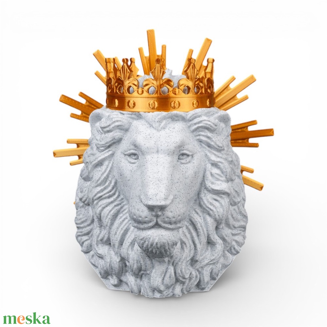 Júda Oroszlánja fali és asztali dísz arany dicsfénnyel � Az erő és az isteni tekintély szimbóluma - ünnepi díszek, dekorációk - húsvéti díszek és dekorációk - húsvéti asztaldíszek - Meska.hu