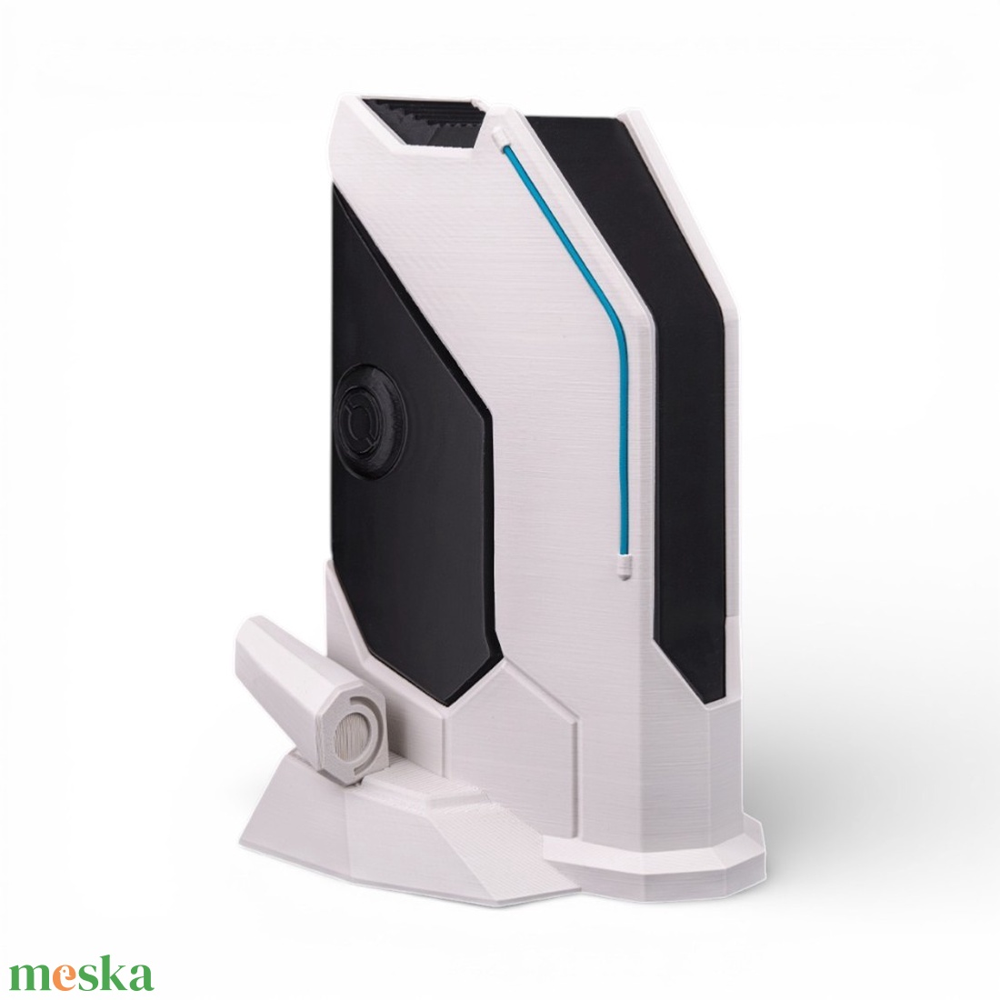 Signal Station Gamer Fejhallgató Állvány � Futurisztikus Asztali Headset Dokkoló - otthon & életmód - dekoráció - dísztárgy - Meska.hu