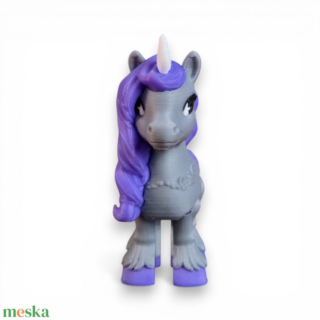 Éjszakai Csillagfény unikornis figura � holdfényes unikornis mozgatható végtagokkal - játék & sport - plüssállat & játékfigura - unikornis - Meska.hu