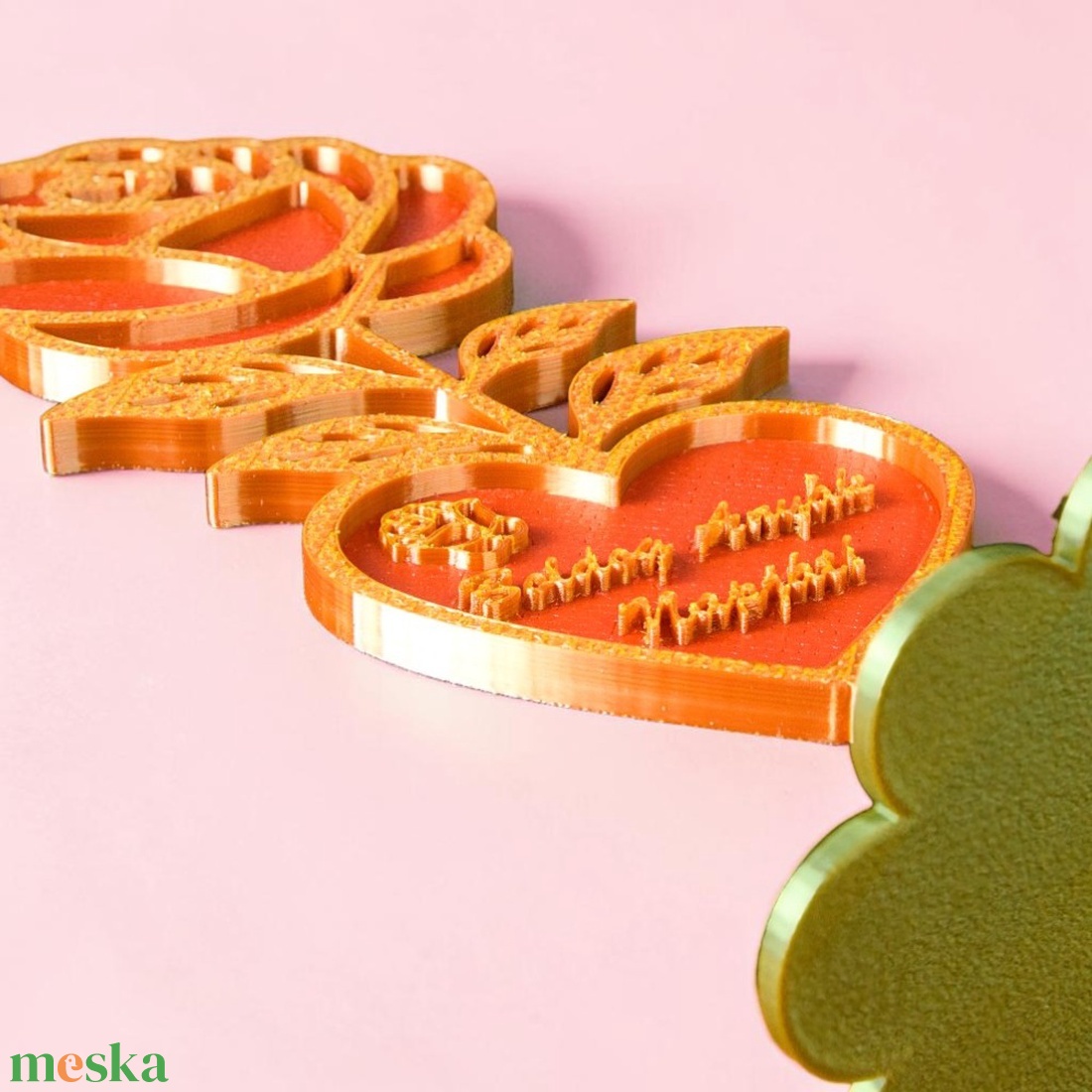 Személyre szabható klasszikus örök rózsa asztali dísz Anyák napjára - otthon & életmód - virágdekoráció - virágdíszek - asztali virágdísz - Meska.hu