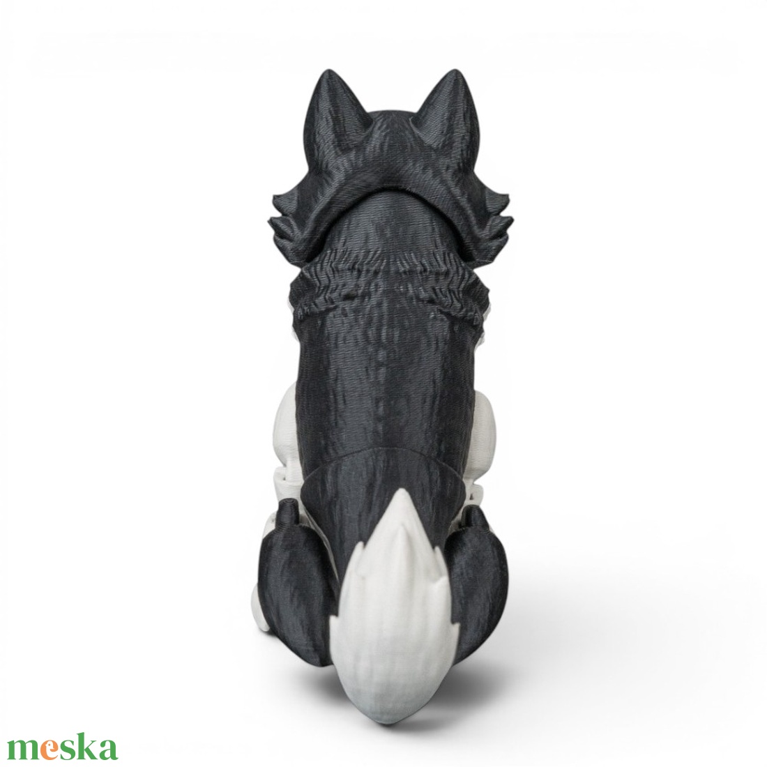 Niko, a játékos szibériai husky flexi figura mozgatható végtagokkal - játék & sport - plüssállat & játékfigura - kutya - Meska.hu