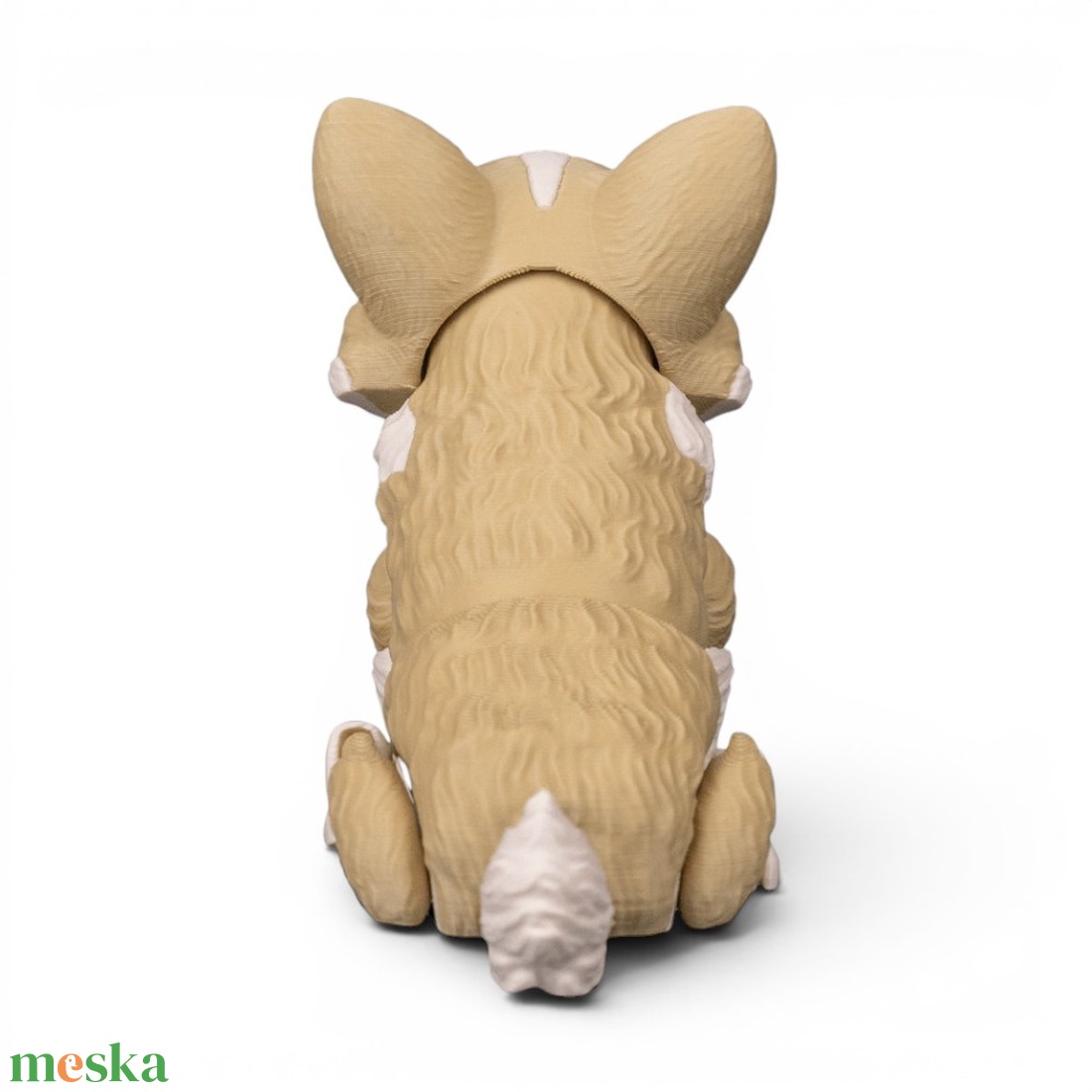 Willow, a mosolygós corgi flexi figura labdával a szájában - játék & sport - plüssállat & játékfigura - kutya - Meska.hu