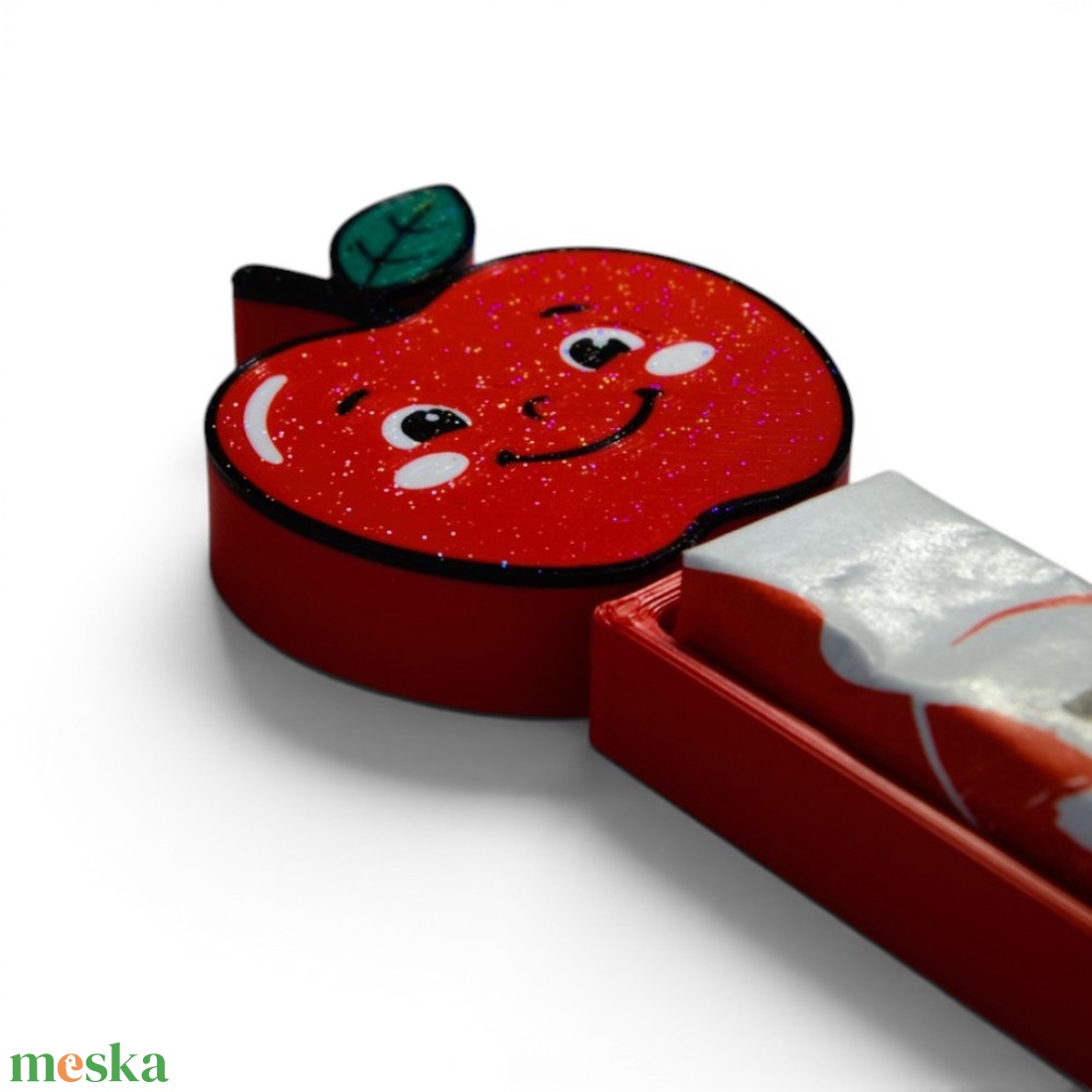 Alma ovis jel kinder csokoládé tartó óvodai ballagási ajándék - játék & sport - ovis felszerelés - óvodai jelek - Meska.hu