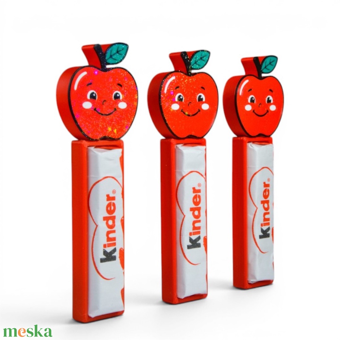 Alma ovis jel kinder csokoládé tartó óvodai ballagási ajándék - játék & sport - ovis felszerelés - óvodai jelek - Meska.hu