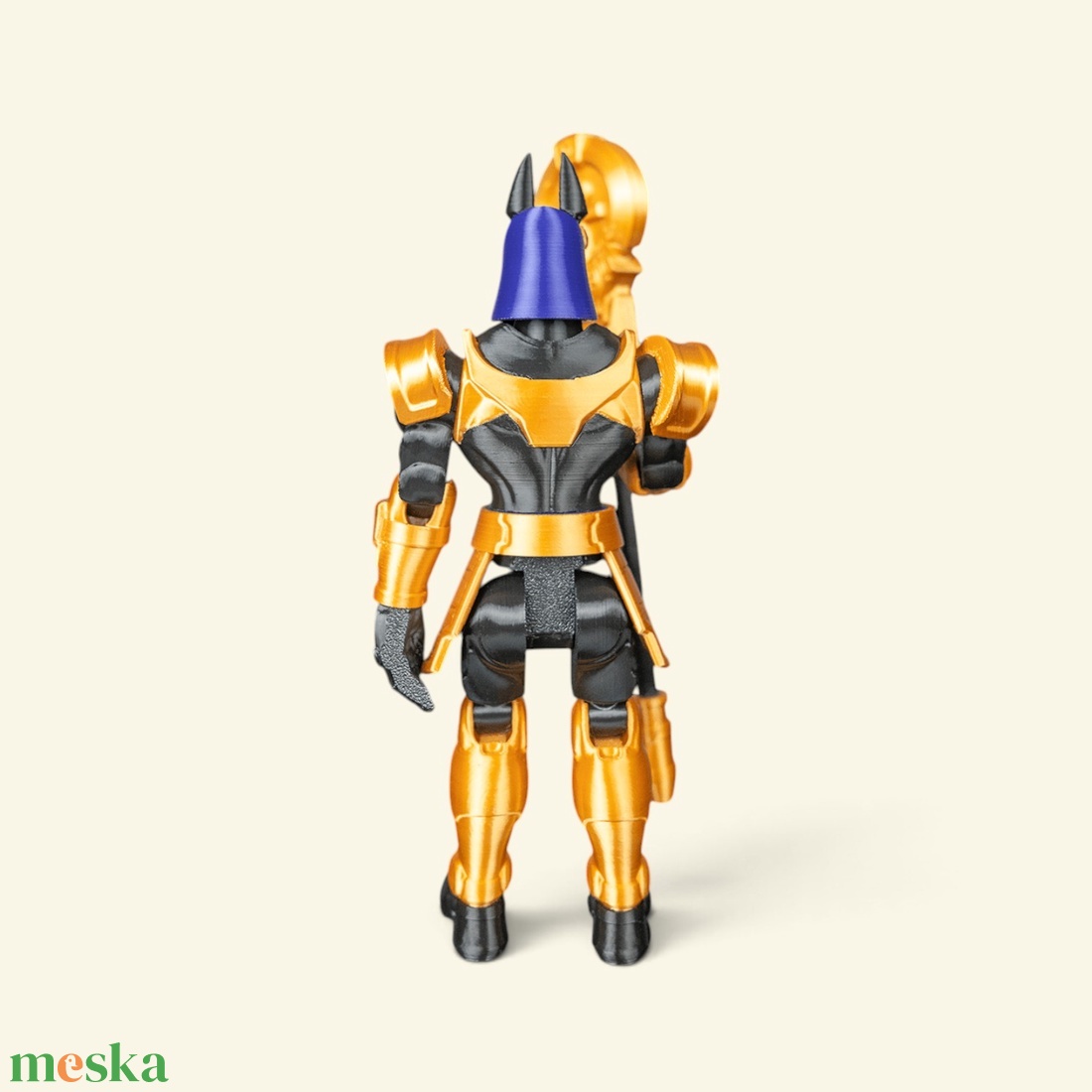 Mecha Anubisz asztali figura � beállítható pózokkal - otthon & életmód - dekoráció - dekoratív figurák és szobrok - Meska.hu