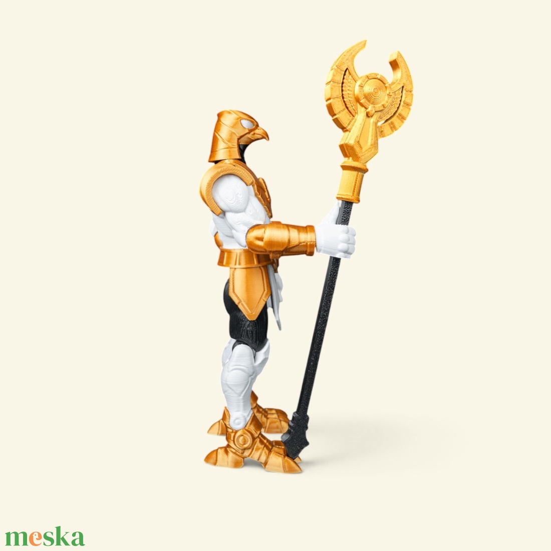 Mecha Hórusz asztali figura � beállítható pózokkal - otthon & életmód - dekoráció - dekoratív figurák és szobrok - Meska.hu