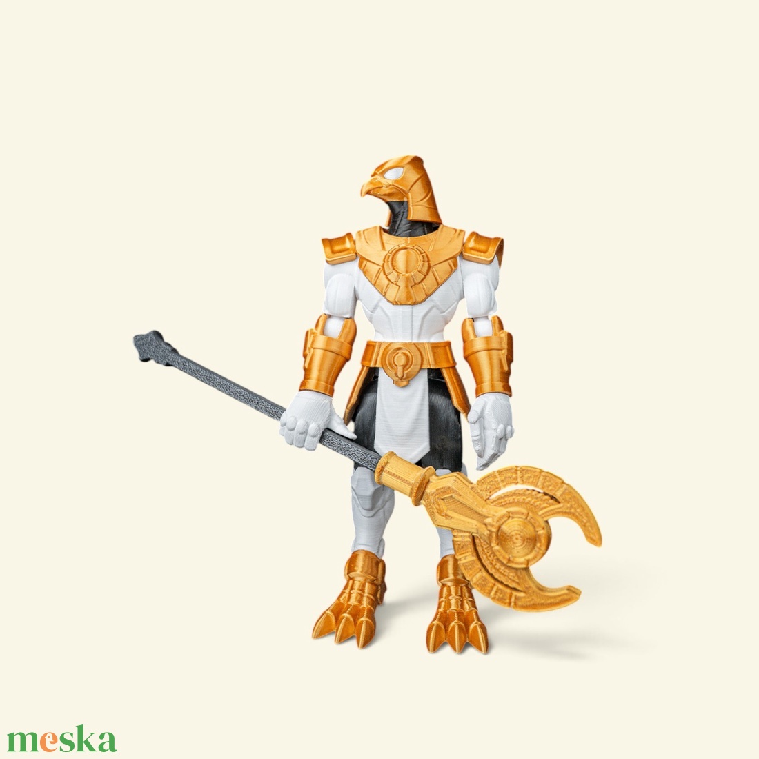 Mecha Hórusz asztali figura � beállítható pózokkal - otthon & életmód - dekoráció - dekoratív figurák és szobrok - Meska.hu