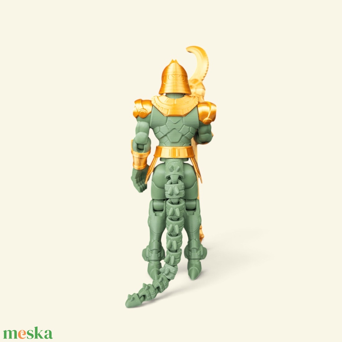 Mecha Sobek asztali figura � beállítható pózokkal - otthon & életmód - dekoráció - dekoratív figurák és szobrok - Meska.hu