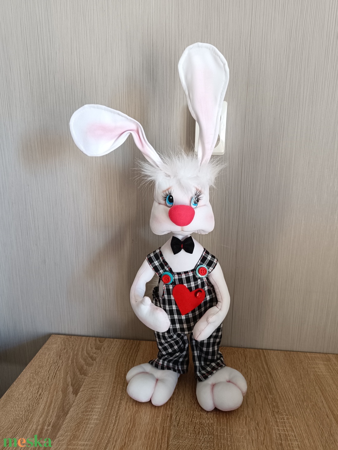 Nyuszi fiú  - játék & sport - plüssállat & játékfigura - nyuszi - Meska.hu