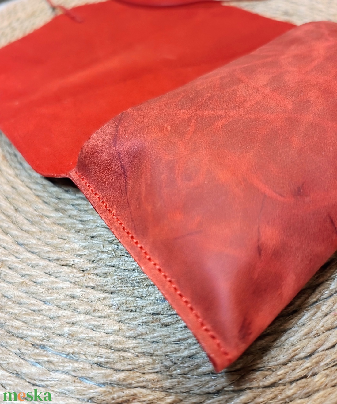 Bőr dohánytartó - táska & tok - pénztárca & más tok - dohánytasak & szütyő - Meska.hu