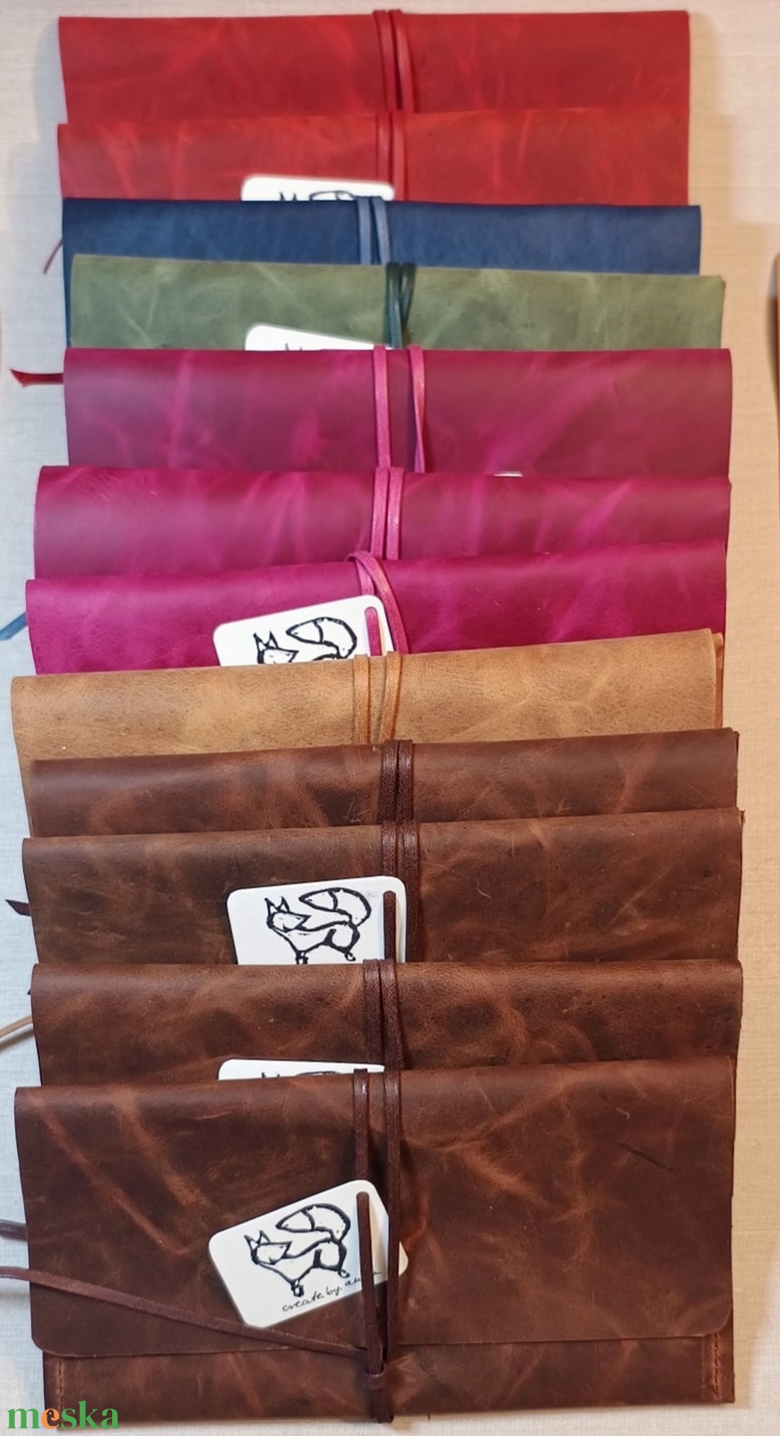 Bőr dohánytartó - táska & tok - pénztárca & más tok - dohánytasak & szütyő - Meska.hu