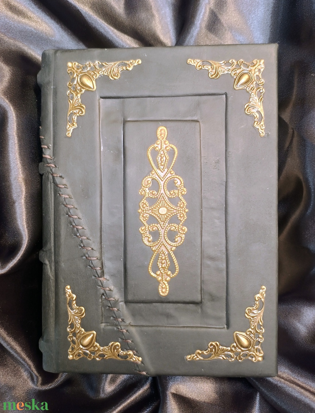 Elegáns bőrkötsű napló - otthon & életmód - papír, írószer - jegyzetfüzet & napló - Meska.hu Elegáns bőrkötsű napló - otthon & életmód - papír, írószer - jegyzetfüzet & napló - Meska.hu