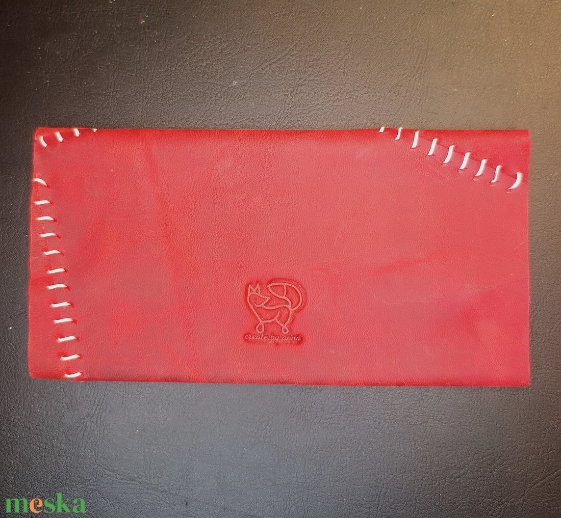 Patchwork bőr dohánytartó cigipapír zsebbel - táska & tok - pénztárca & más tok - dohánytasak & szütyő - Meska.hu