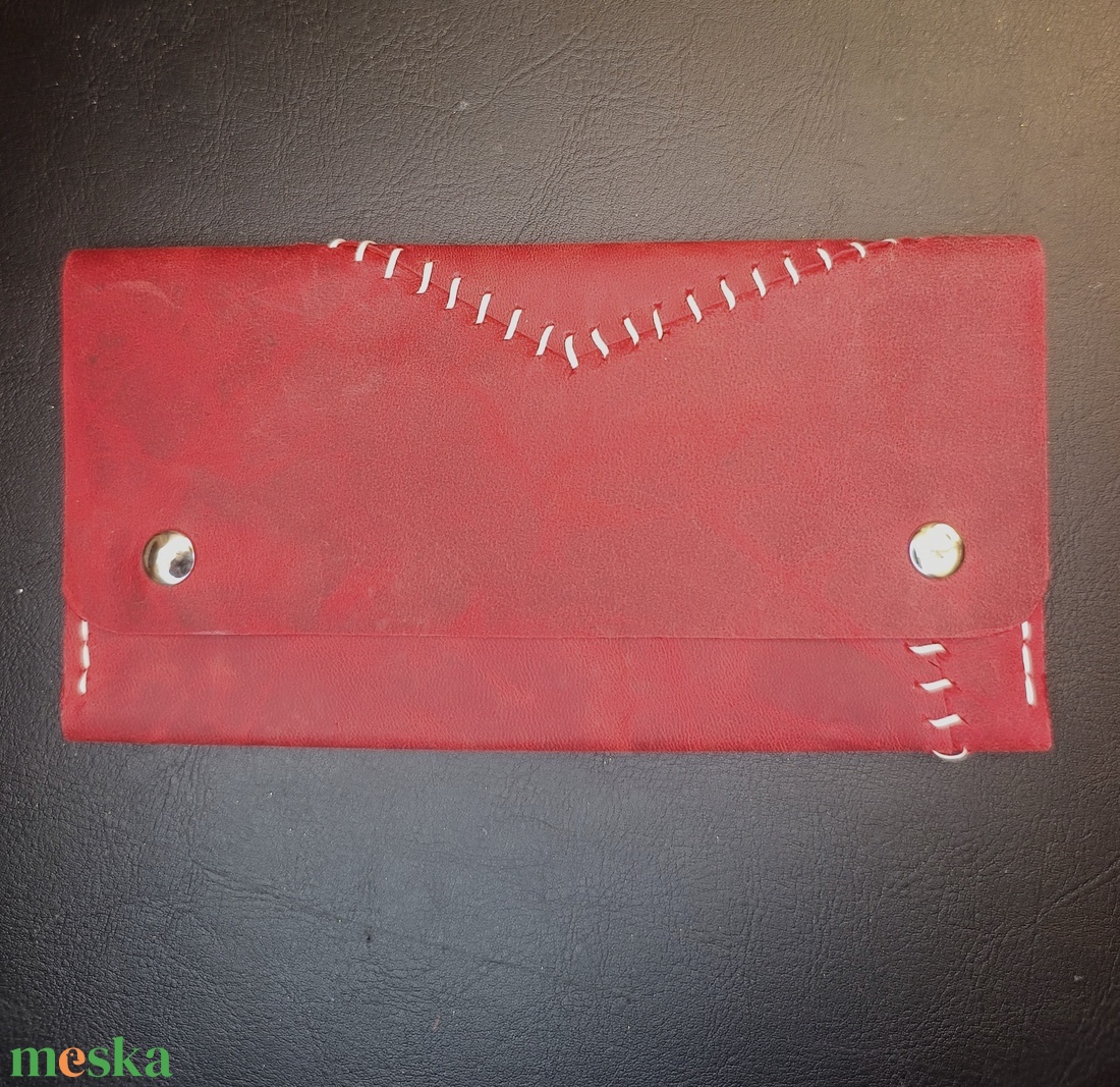 Patchwork bőr dohánytartó cigipapír zsebbel - táska & tok - pénztárca & más tok - dohánytasak & szütyő - Meska.hu