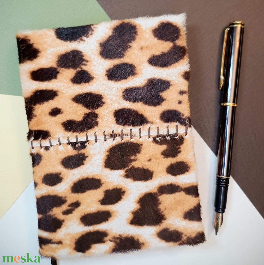 Vadmacska szőr-bőrkötsű napló A6 - otthon & életmód - papír, írószer - jegyzetfüzet & napló - Meska.hu Vadmacska szőr-bőrkötsű napló A6 - otthon & életmód - papír, írószer - jegyzetfüzet & napló - Meska.hu